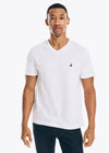 V Neck Short Sleeve Basic T-Shirt