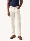 Men's Five Pocket Denim - Ecru - View 2