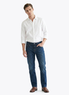Men's Five Pocket Denim - Blue - View 1