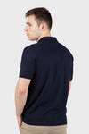 Men's Deck Solid Polo - NAVY
