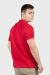 Men's Deck Solid Polo - RED