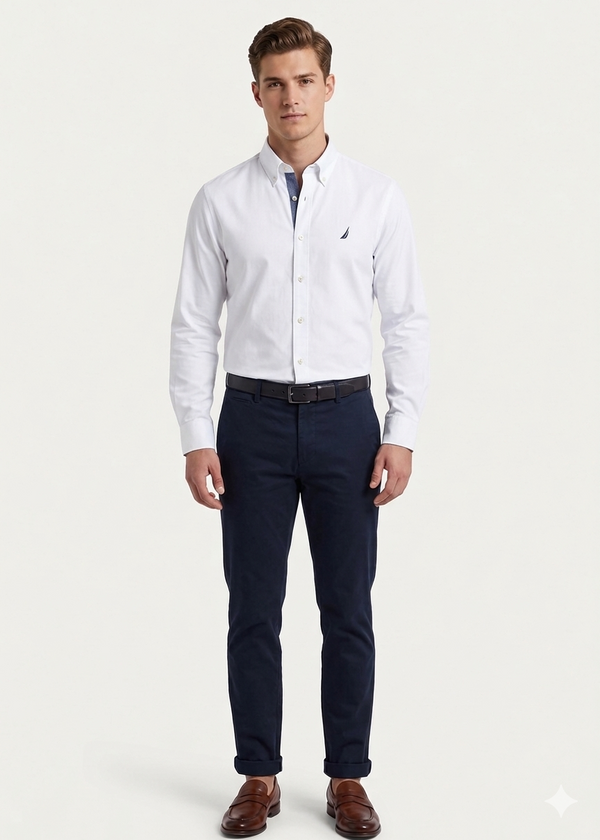 Mast LS Shirt - White