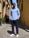 Men's Dyed Long Sleeve Shirt