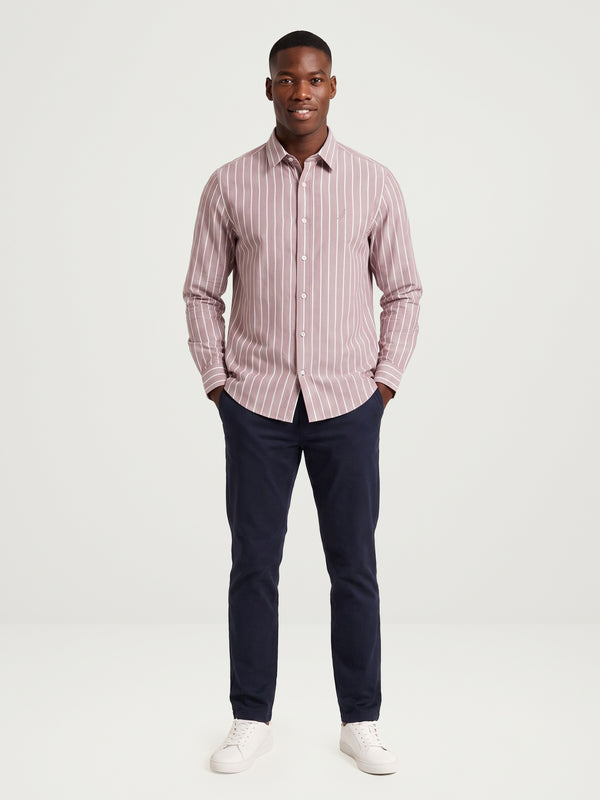 Men's Dyed Long Sleeve Shirt