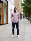 Men's Dyed Long Sleeve Shirt