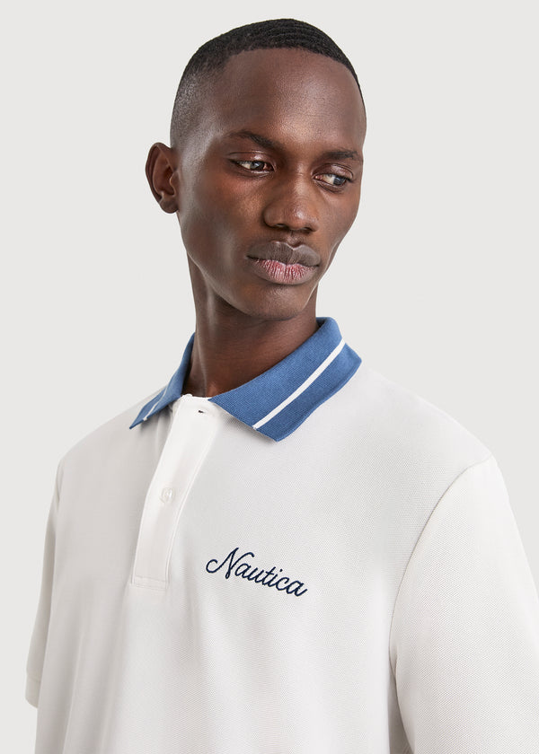 Galeon Polo Shirt - Off White