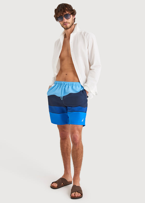 Ganges 7" Swim Short - Blue