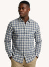 Men's Dyed Long Sleeve Shirt - Blue