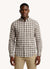 Men's Dyed Long Sleeve Shirt - Brown