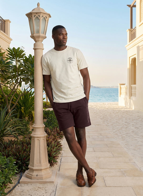 Men's Casual Printed Shorts - Mole