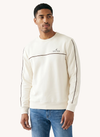 Nautica Mens Long SleeveSweatshirt - Whispher White - View 2