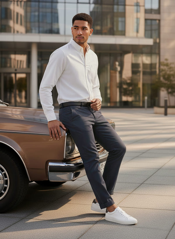 Men's Full Sleeve Oxford Shirt
