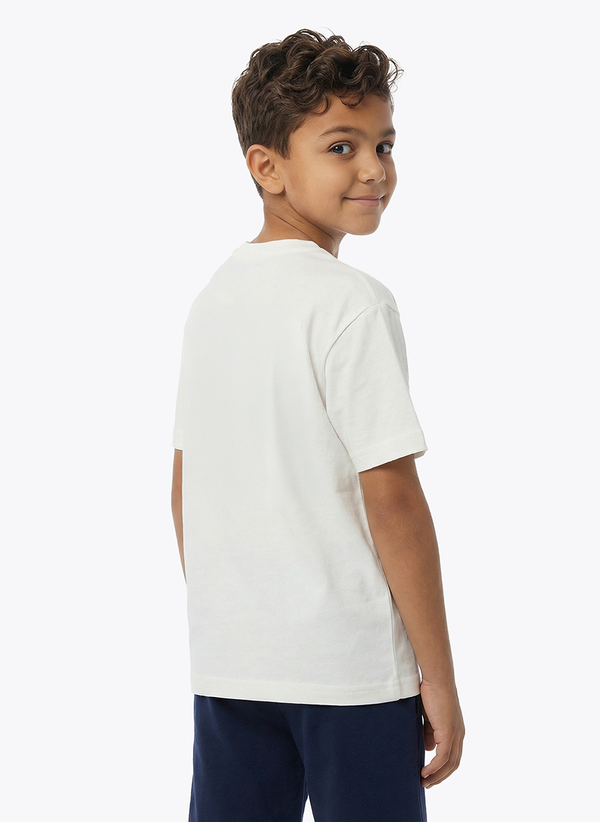 Boys Crew Neck T-shirt - White