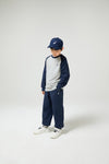 Solid Knitted Kid's Trouser