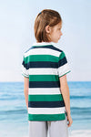 Printed Short Sleeve Polo Shirt