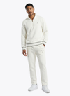 Men's Long Sleeve Sweatshirt - Whispher White
