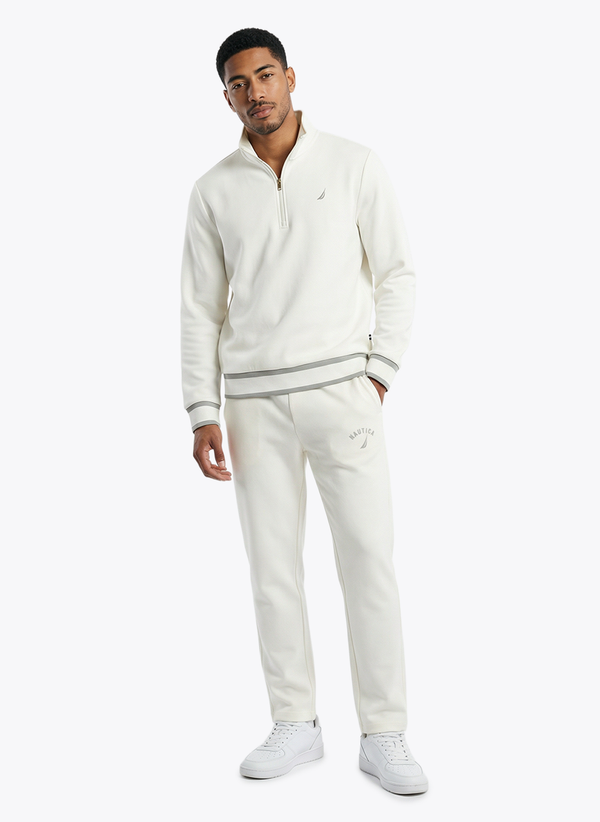 Men's Long Sleeve Sweatshirt - Whispher White