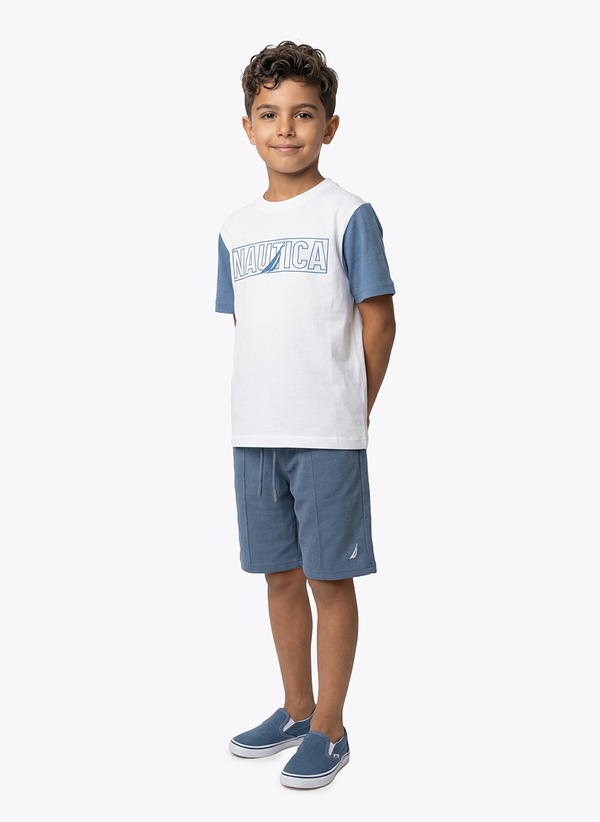 Boys Crew Neck T-shirt - White