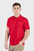 Men's Deck Solid Polo - RED