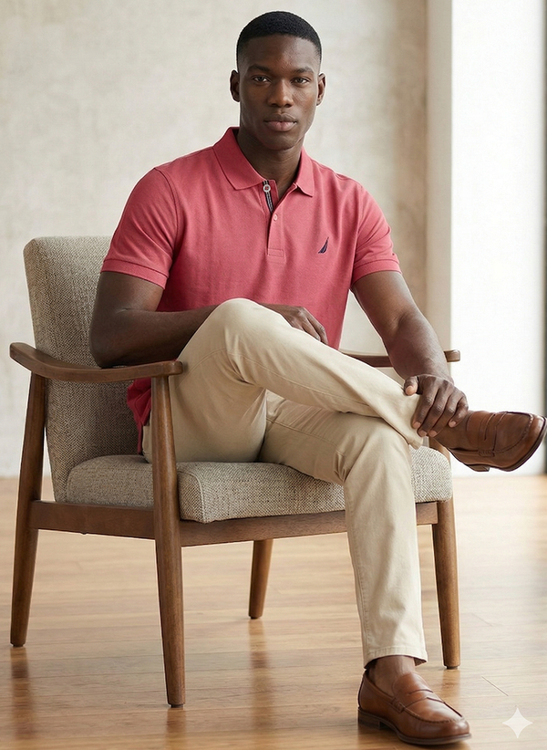 Men's Solid Polo