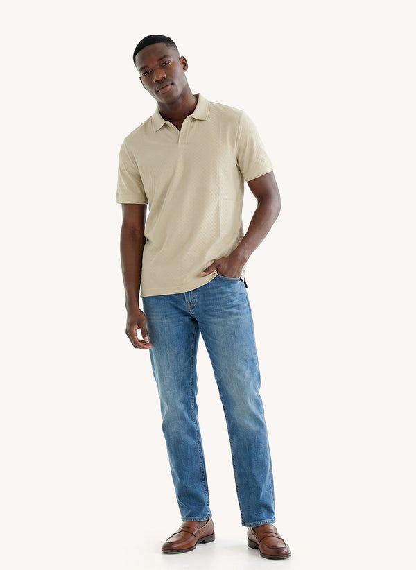 Men's Short Sleeve Polo - Safari - View 1