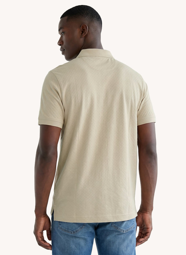 Men's Short Sleeve Polo - Safari - View 3