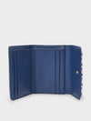 ELLA Tri-Fold Monogram Wallet - WHITE