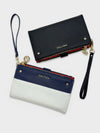 SIA Bi-Fold Wristlet - BLACK