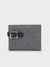 SUG Bi-Fold Monogram Wallet - BLACK