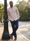 Men's Dyed Long Sleeve Shirt
