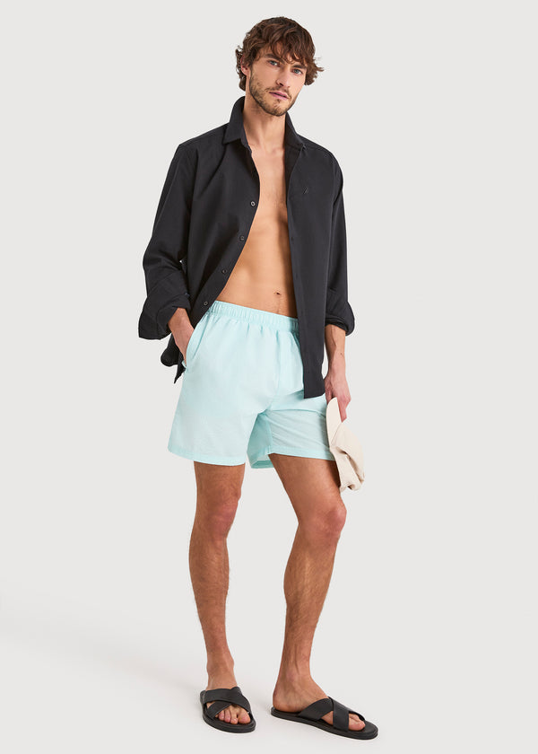 Brisa Swim Short - Aqua