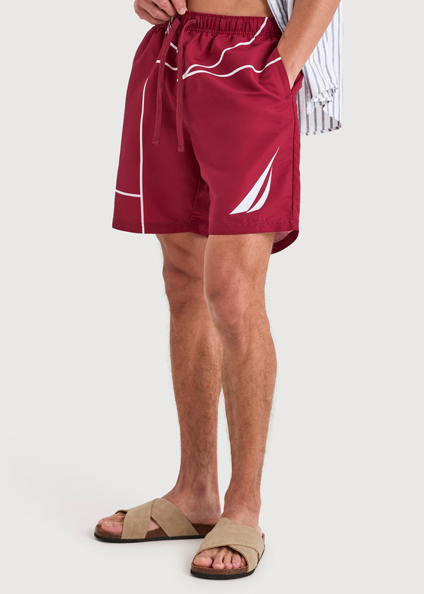 Almar Swim Short - Dark Red
