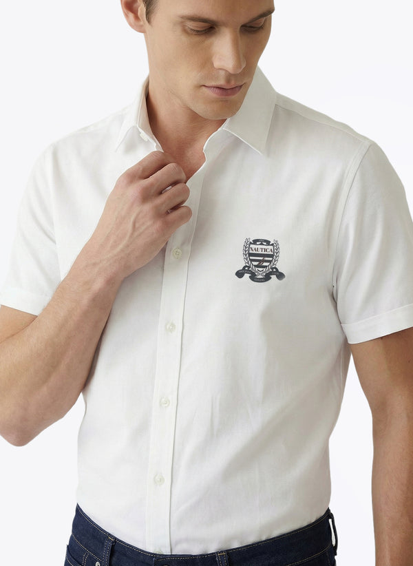 Men's Short Sleeve Graphic Printed Shirt