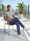 Men's Short Sleeve Casual Tee - Grey