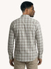 Men's Dyed Long Sleeve Shirt - Light Brown