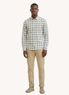 Men's Dyed Long Sleeve Shirt - Light Green