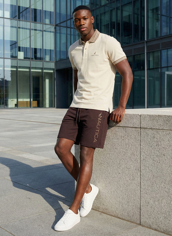 Men's Short Sleeve Polo - Whispher White