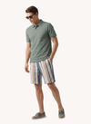 Men's Short Sleeve Polo - Moss Grey
