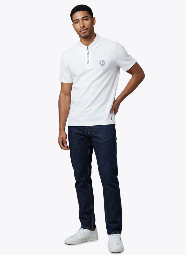 Men's Short Sleeve Casual Tee - White