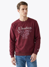 Nautica Mens Long SleeveSweatshirt - Brown - View 2