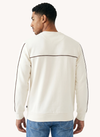 Nautica Mens Long SleeveSweatshirt - Whispher White - View 3