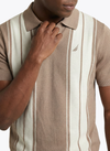 Men's Short Sleeve Polo - Brown