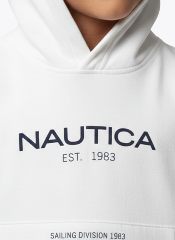 Boys Hoody - White