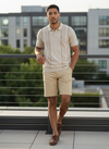 Men's Short Sleeve Polo - Whispher White
